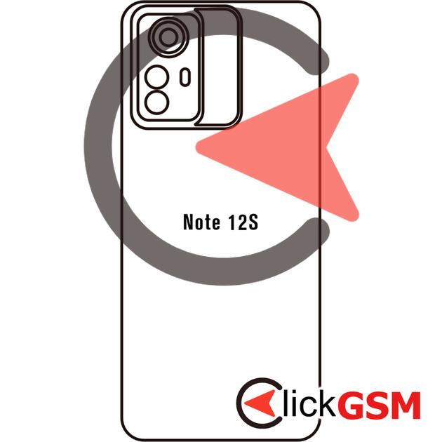 Folie Protectie Spate Skin Glitter Xiaomi Redmi Note 12S 2w16