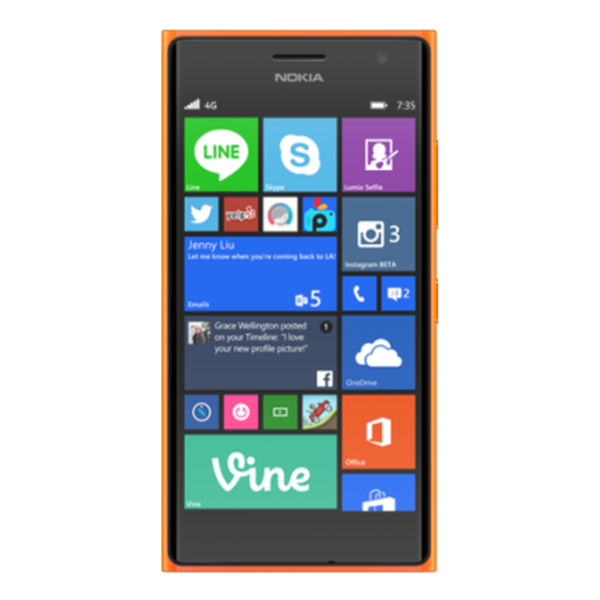 Model Nokia Lumia 735