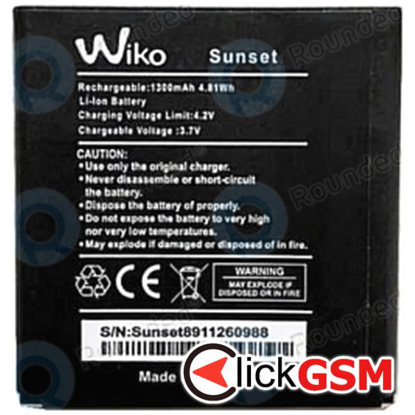 Piesa Acumulator Wiko Sunset 2 3b0u