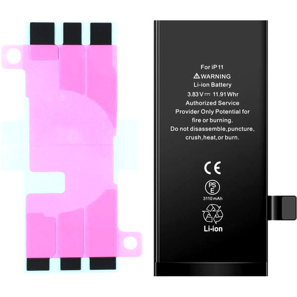 Apple iPhone 11 · 3,83V-3110MAH ACUMULATOR ALTERNATIV IPHONE 11, BANDA ADEZIVA INCLUSA