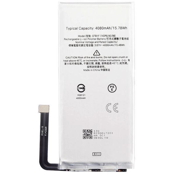 Google Pixel 5 · Replacement Battery For Google Pixel 5 (GTB1F)