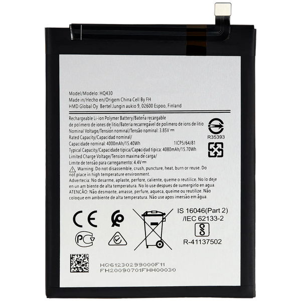 Nokia 5.4 · Replacement Battery For Nokia 5.4(HQ30)