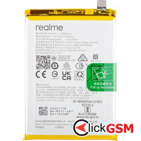 Piesa Baterie Originala Realme C33 56fv