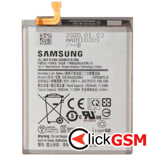 Piesa Baterie Originala Samsung Galaxy A20e 459k