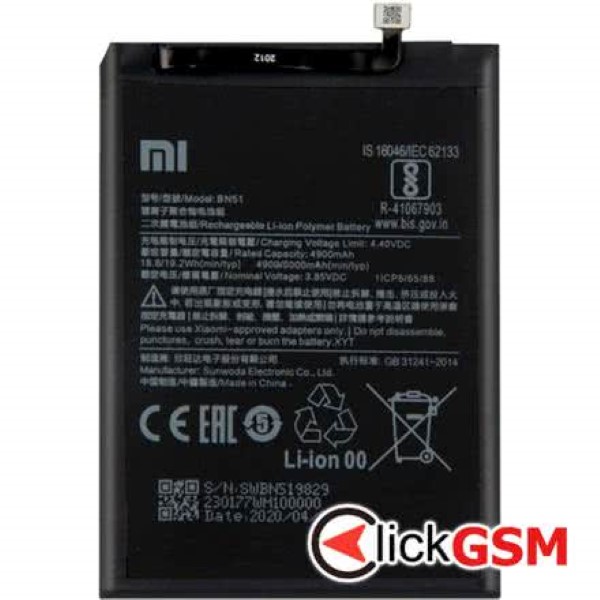 Piesa Piesa Baterie Originala Xiaomi Redmi 8 1jtg