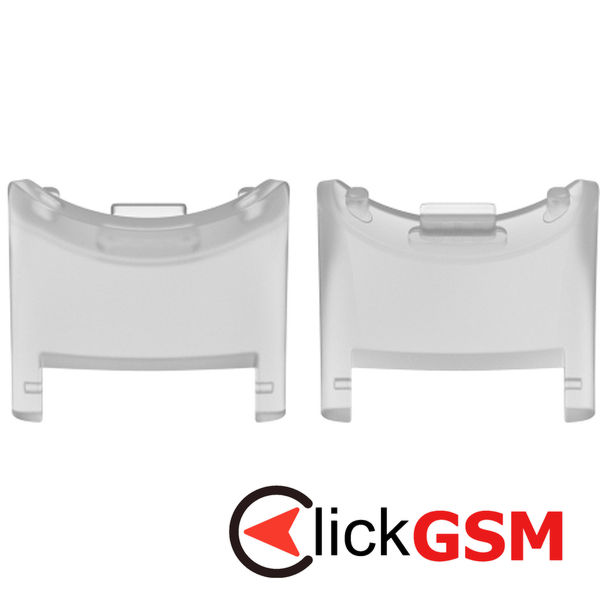 Piesa Piesa Bratara Transparent White Xiaomi Band 8 2sbt