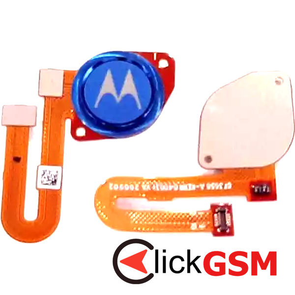 Piesa Buton Amprenta Albastru Motorola Moto G9 Play 3173