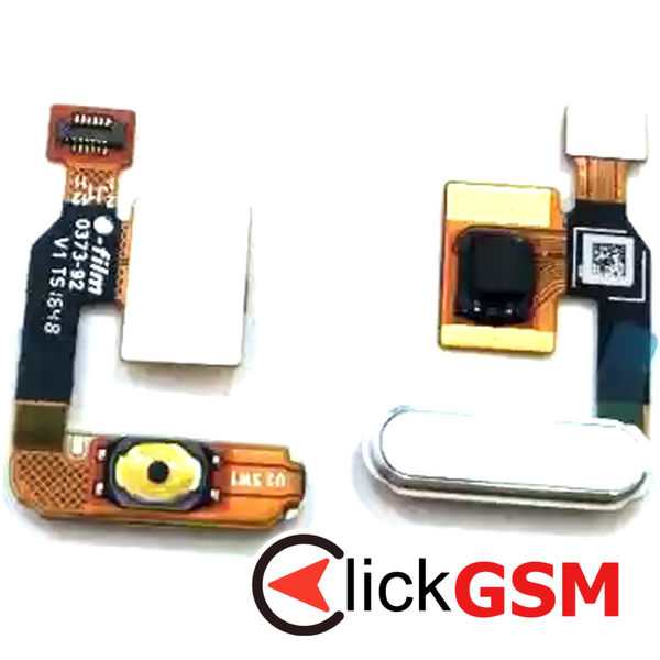 Piesa Buton Amprenta Cu Buton Home Alb Xiaomi Mi 5c 3879