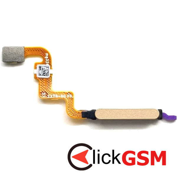 Piesa Buton Amprenta Gold Xiaomi Redmi Note 12 Cbw