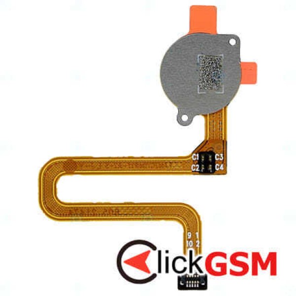 Piesa Buton Amprenta Gri Xiaomi Redmi 10c 1lf1