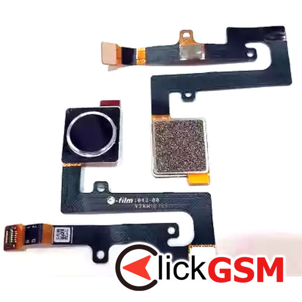 Piesa Piesa Buton Amprenta Negru Nokia X6 24hw