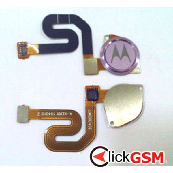 Piesa Buton Amprenta Purple Motorola Moto G7 Power 3165