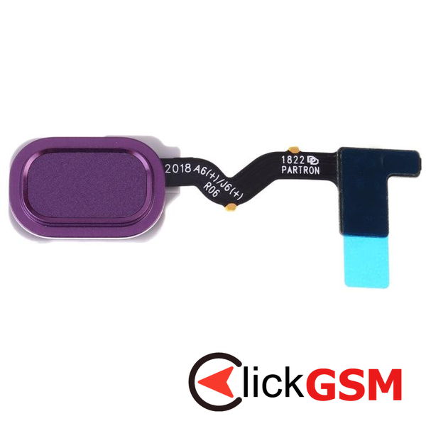 Piesa Buton Amprenta Purple Samsung Galaxy J6 2031 4bia