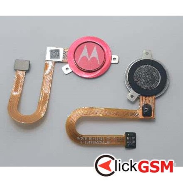 Piesa Buton Amprenta Rosu Motorola Moto E6i 318r