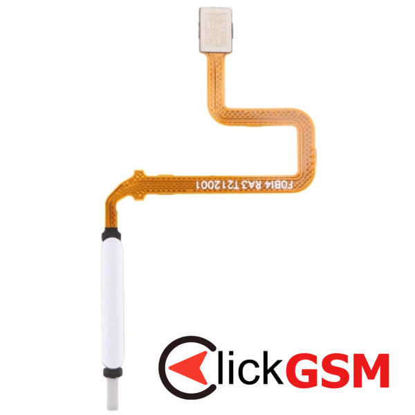 Piesa Piesa Buton Amprenta White Xiaomi Redmi Note 10 Pro 5g 2v1o