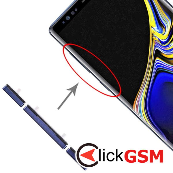 Piesa Buton Lateral Blue Samsung Galaxy Note9 4ef7