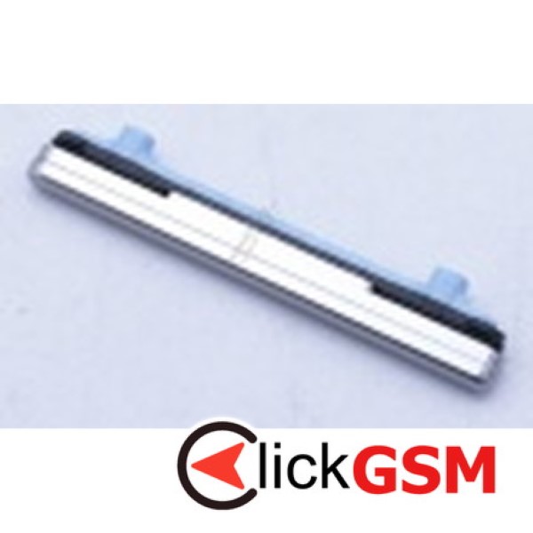 Piesa Buton Lateral Cu Butoane Volum Argintiu Samsung Galaxy Note10 Ivl