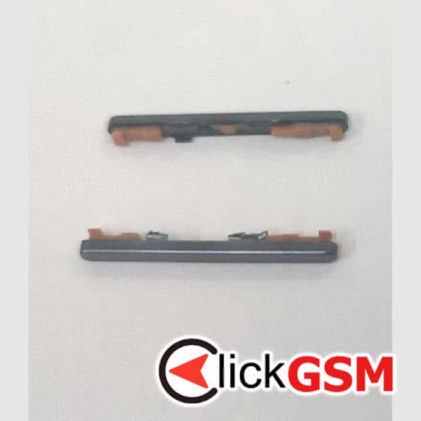 Piesa Buton Lateral Cu Butoane Volum Argintiu Xiaomi Redmi Note 10 5g 39vd