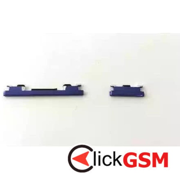 Piesa Buton Lateral Cu Buton Pornire Si Butoane Volum Purple Xiaomi Mi Note 10 Pro 3b3g