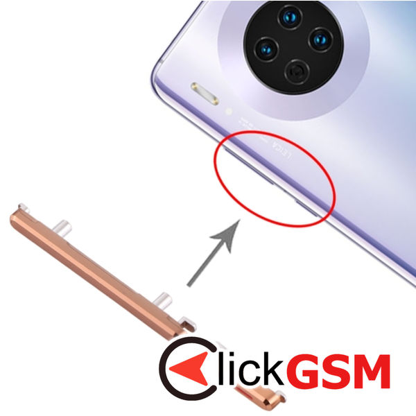 Piesa Buton Lateral Gold Huawei Mate 30 2e5e