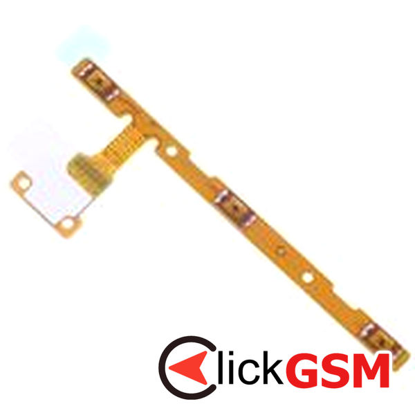 Piesa Buton Pornire Cu Butoane Volum Silver Samsung Galaxy Tab S2 9.7 54ed