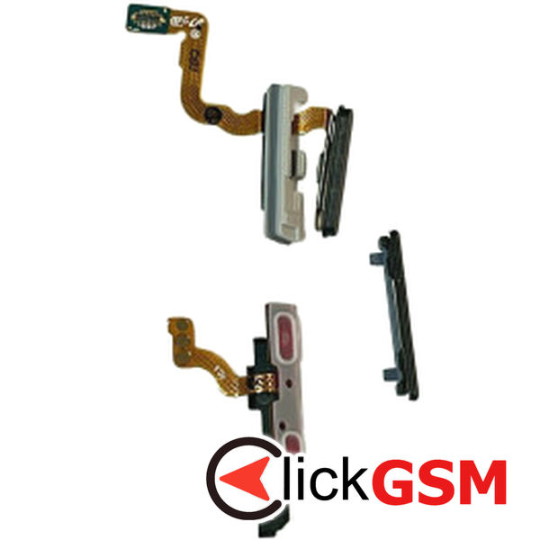 Piesa Buton Pornire Cu Buton Amprenta Gri Samsung Galaxy Z Fold4 Dov