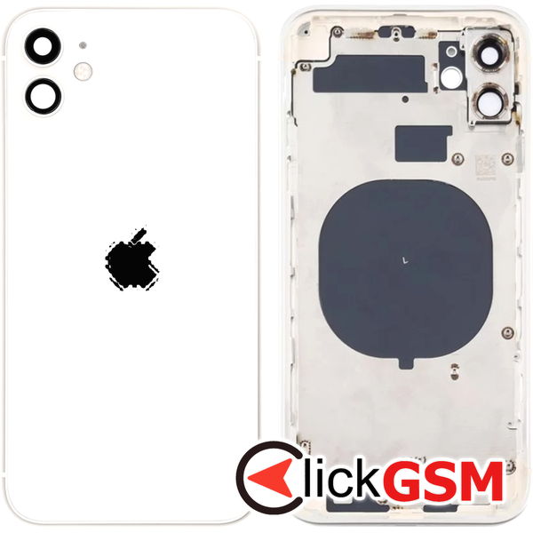 Piesa Capac Spate Alb Apple Iphone 11 46en