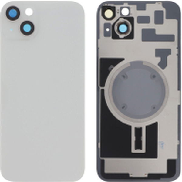 Apple iPhone 14 Plus · Carcasa completa Starlight cu MagSafe fara logo iPhone 14 Plus