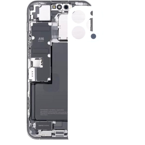 Apple iPhone 14 Pro Max · Battery Back Cover for iPhone 14 Pro Max(White)
