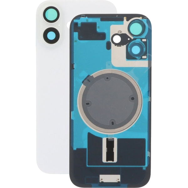 Apple iPhone 17 · Apple iPhone 17 - Sticla pentru carcasa din spate cu piese mici (White)