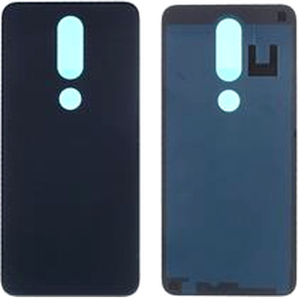 Nokia 6.1 Plus · Battery Housing Door Replacement Part with Adhesive Sticker for Nokia 6.1 Plus/X6 - Dark Blue