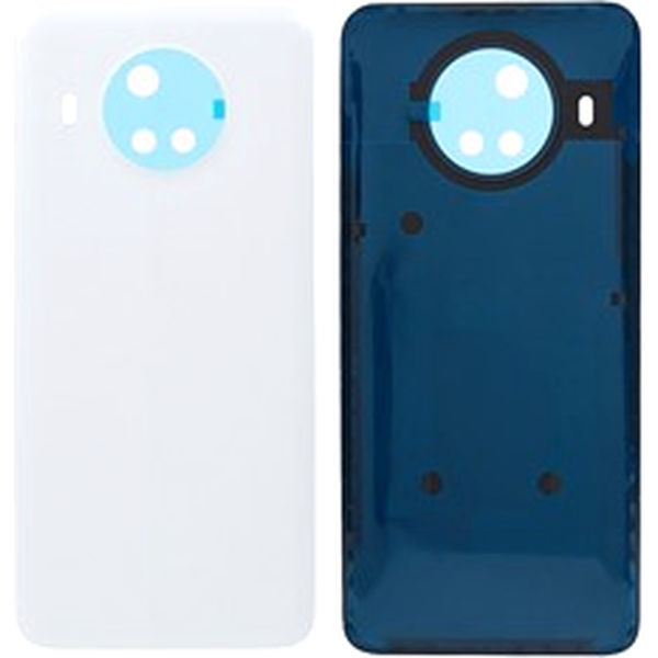 Nokia X10 · For Nokia X10 5G TA-1350 TA-1332 Battery Housing Cover Replace Part with Adhesive Sticker - Snow