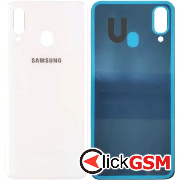 Piesa Capac Spate Alb Samsung Galaxy A40 45fk