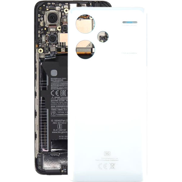 Xiaomi Redmi Note 13 Pro+ · For Xiaomi Redmi Note 13 Pro+ 5G Battery Back Cover(White)
