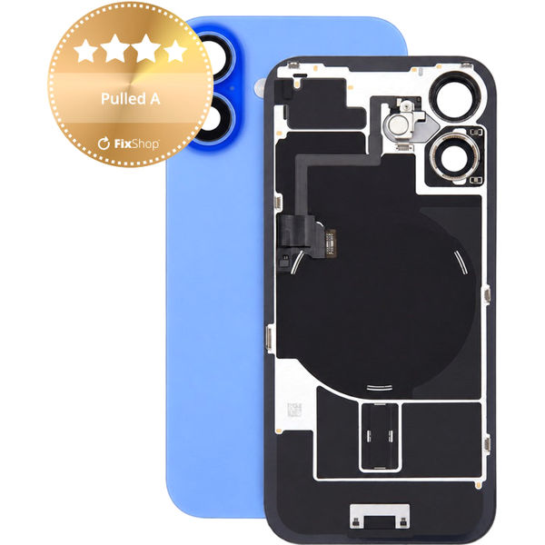 Apple iPhone 16 · Sticla carcasa spate pentru iPhone 16, Ultramarine, Pulled A