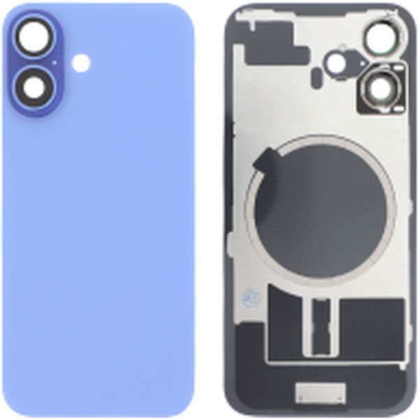 Apple iPhone 16 · Capac spate Ultramarine cu MagSafe fara logo iPhone 16