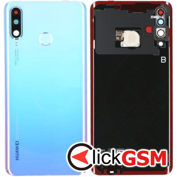 Piesa Capac Spate Albastru Deschis Huawei P30 Lite 419f