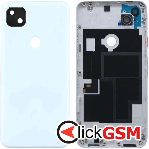 Piesa Capac Spate Albastru Google Pixel 4a 3fhp