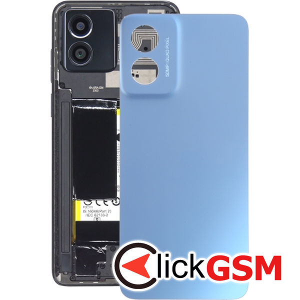 Piesa Capac Spate Albastru Motorola Moto G Play 2024 434o