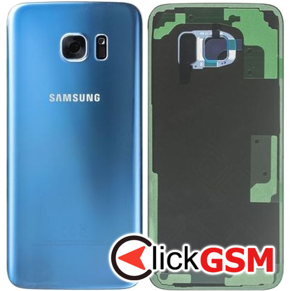 Piesa Piesa Capac Spate Albastru Samsung Galaxy S7 Edge 3gvd