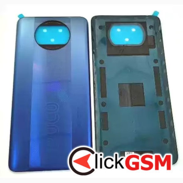 Piesa Capac Spate Albastru Xiaomi Poco X3 Pro 3d90