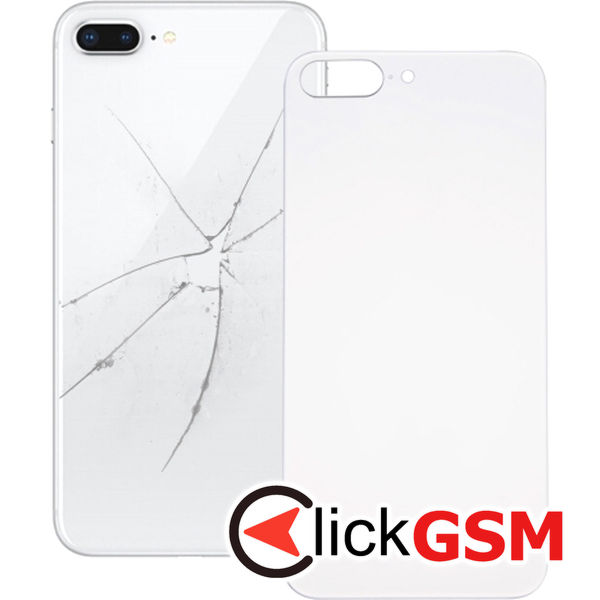 Piesa Capac Spate Argintiu Apple Iphone 8 Plus 4g0z