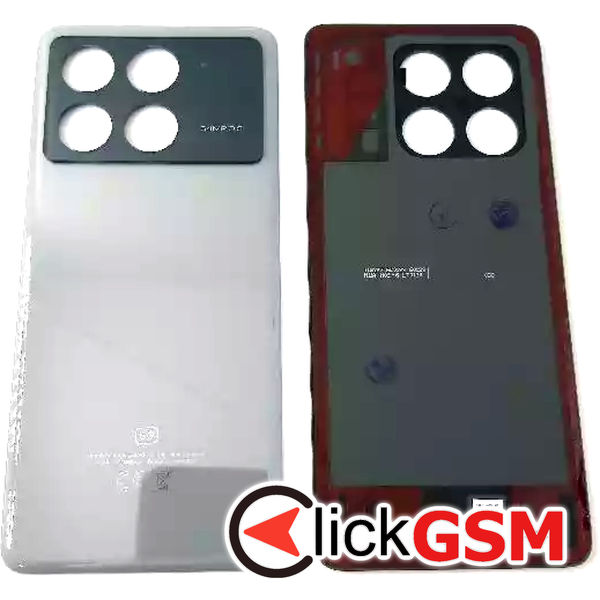 Piesa Piesa Capac Spate Argintiu Xiaomi Poco X6 Pro 5g 3ei5