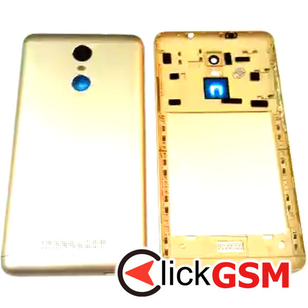 Piesa Capac Spate Auriu Xiaomi Redmi Note 3 3a6g