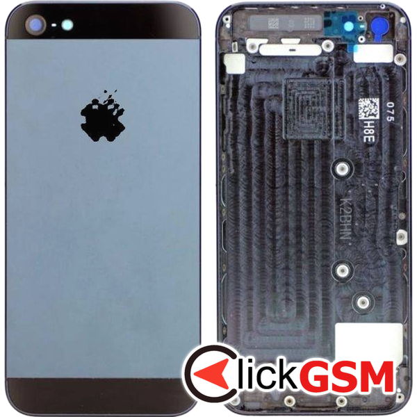 Piesa Capac Spate Black) Apple Iphone 5 4641