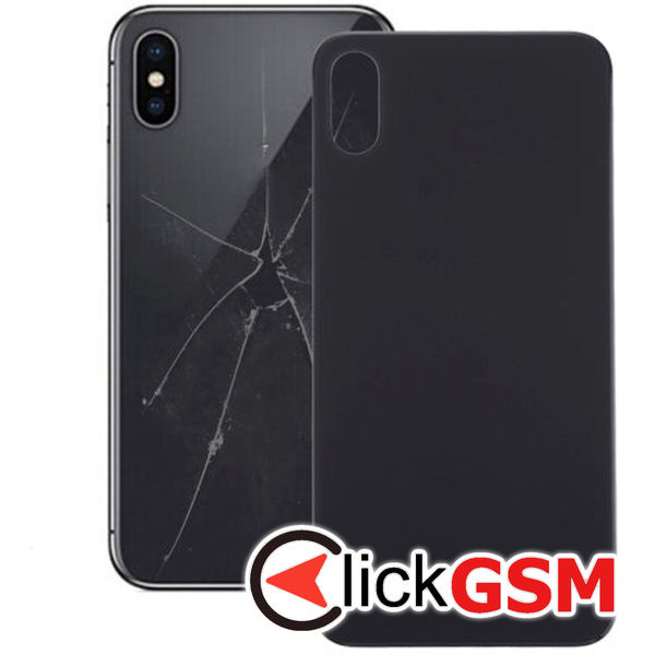 Piesa Capac Spate Black) Apple Iphone Xs 4f3e