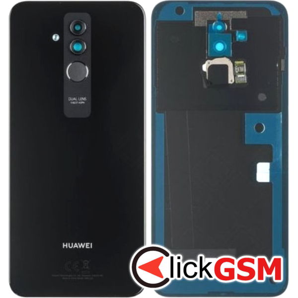 Piesa Capac Spate Black) Huawei Mate 20 Lite 44oq