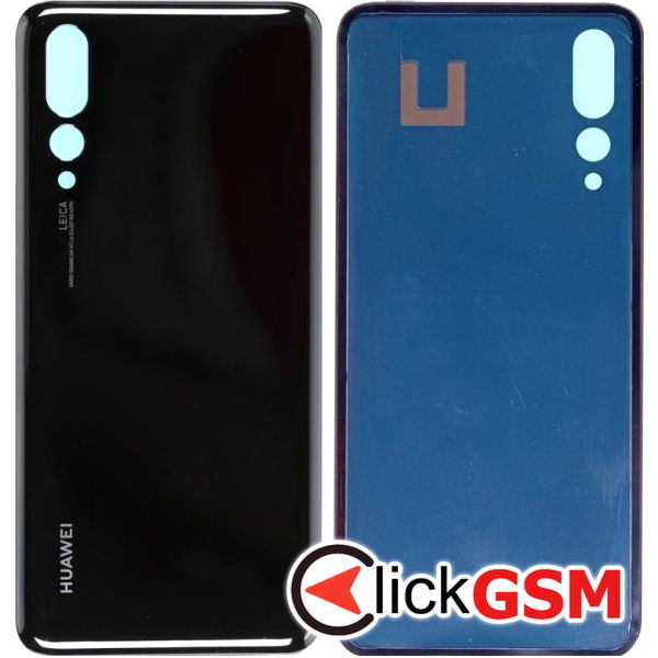 Piesa Capac Spate Black) Huawei P20 Pro 44q2