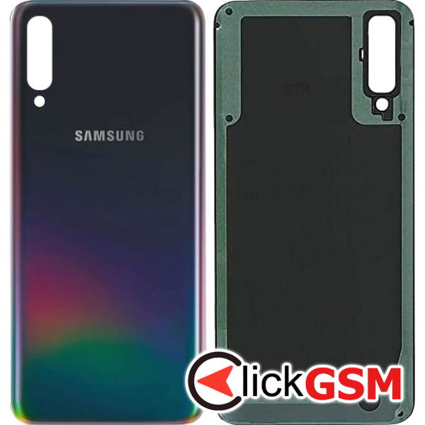 Piesa Capac Spate Black) Samsung Galaxy A70 45c9