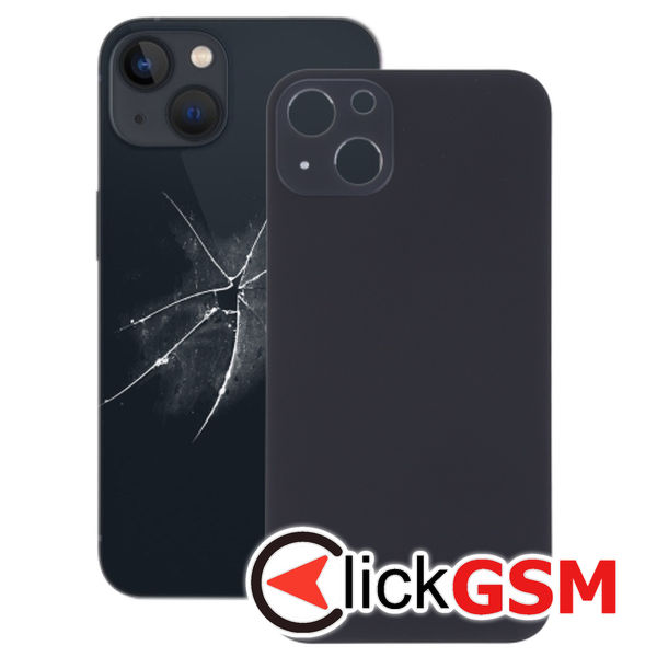 Piesa Capac Spate Black Apple Iphone 13 4gk9